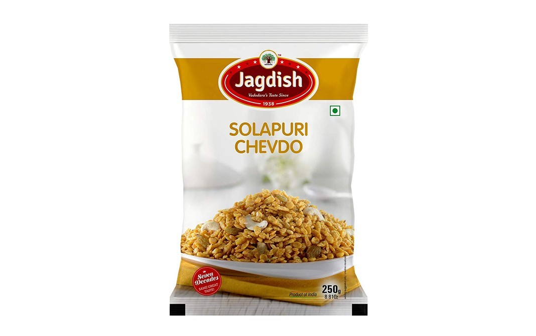 Jagdish Farshan Solapuri Chevdo    Pack  250 grams